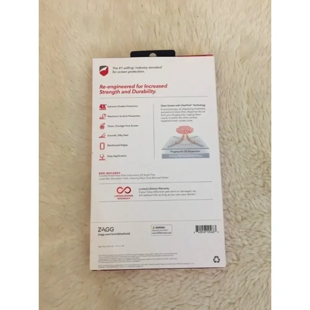 ZAGG Apple iPhone XS Max InvisibleShield Glass+ Screen Protector
